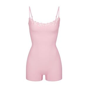 Skims limited SOLD OUT fits everybody onesie in Cherry blossom